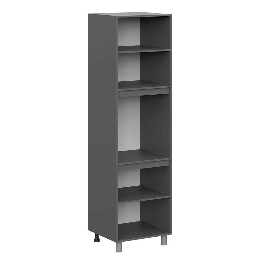 Модульная кухня прямая Денвер 2,0 м (200х216.4х60 см), графит